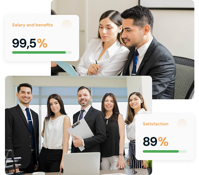 Persoon werkend vanuit huis